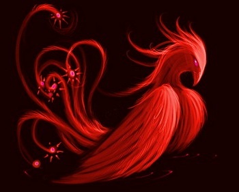 Красный Феникс как символ фен-шуй